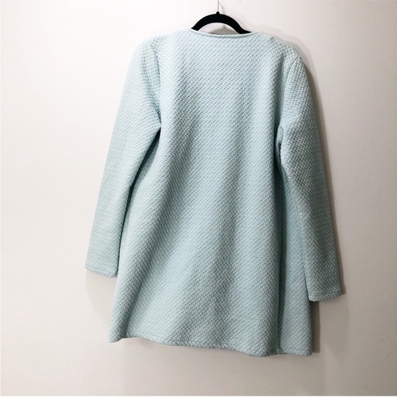 Vila Women’s Long Open Knit Shacket - Picture 4 of 5